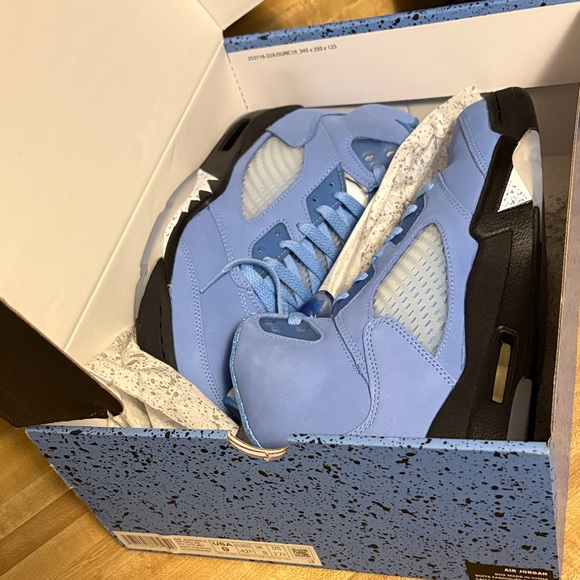 Jordan Air Jordan 5 Retro SE Box - Blue and Black Speckle - Picture 4 of 10